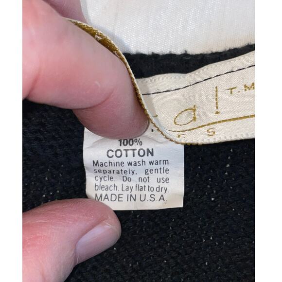 Chaval Classics 100% v-Neck Cotton Sweater - Size M/L - Made in USA - Picture 4 of 7